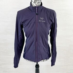 Arc'teryx Women's Purple Lightweight Full-Zip Jacket